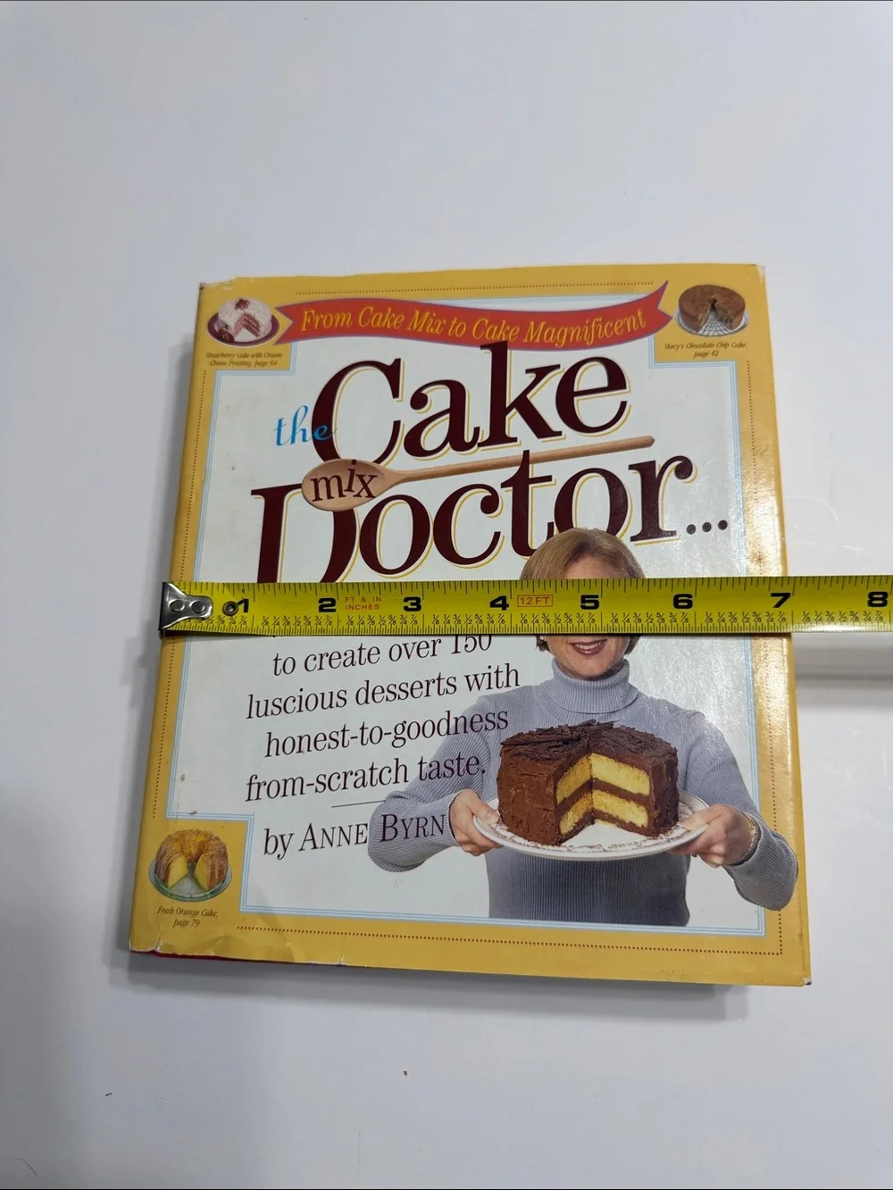 The Cake Mix Doctor Cookbook Hardcover by Anne Byrn